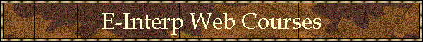 E-Interp Web Courses